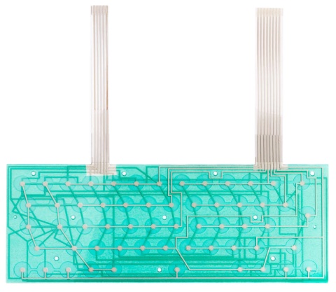 Folia klawiatury ZX Spectrum+ i "toastrack"