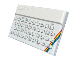 ZX Spectrum 48 case replacement set - WHITE