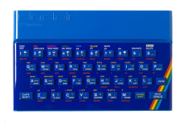 ZX Spectrum 48 case replacement set - BLUE