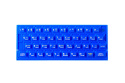 ZX Spectrum 48 case replacement set - BLUE