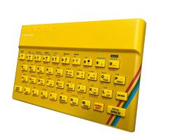 Obudowa ZX Spectrum 48 - kompletny zestaw - ŻÓŁTA