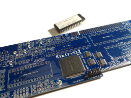 Sizif-512 DIY - PCB z Alterą + ROM